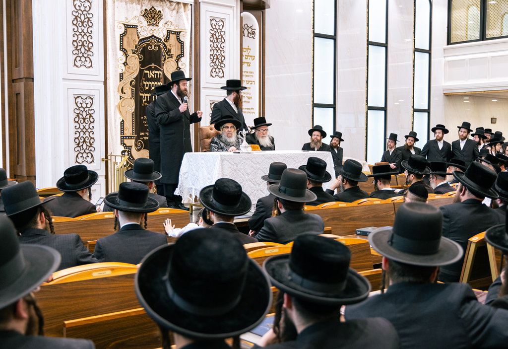 האדמו"ר מסאטמר בביקור הוד במונטריאול