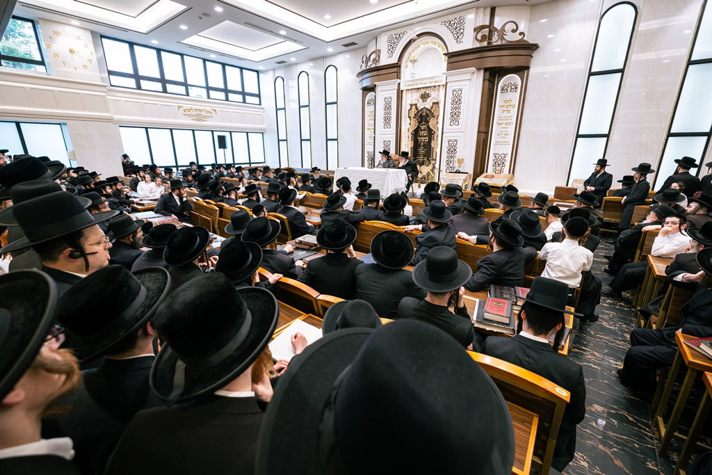 האדמו"ר מסאטמר בביקור הוד במונטריאול