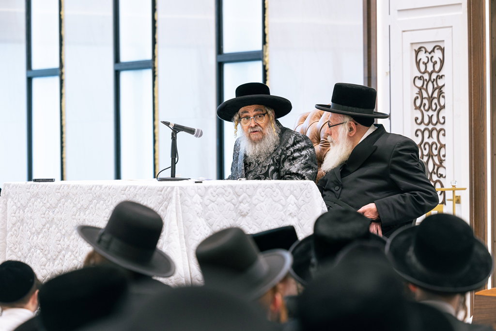 האדמו"ר מסאטמר בביקור הוד במונטריאול