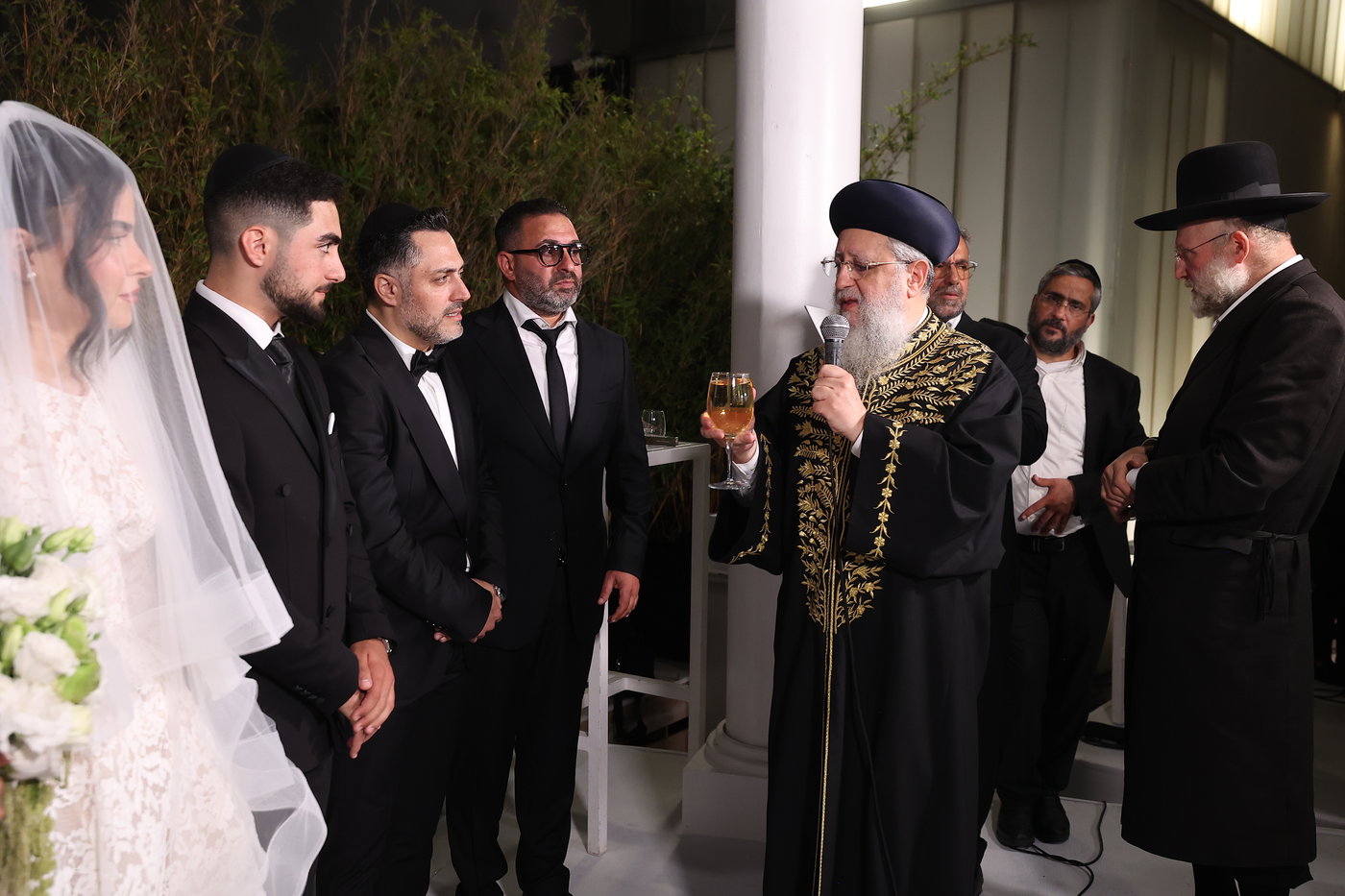 חתונת בנו של צורי פורת