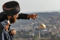 אבא ובן ברגעים משותפים
