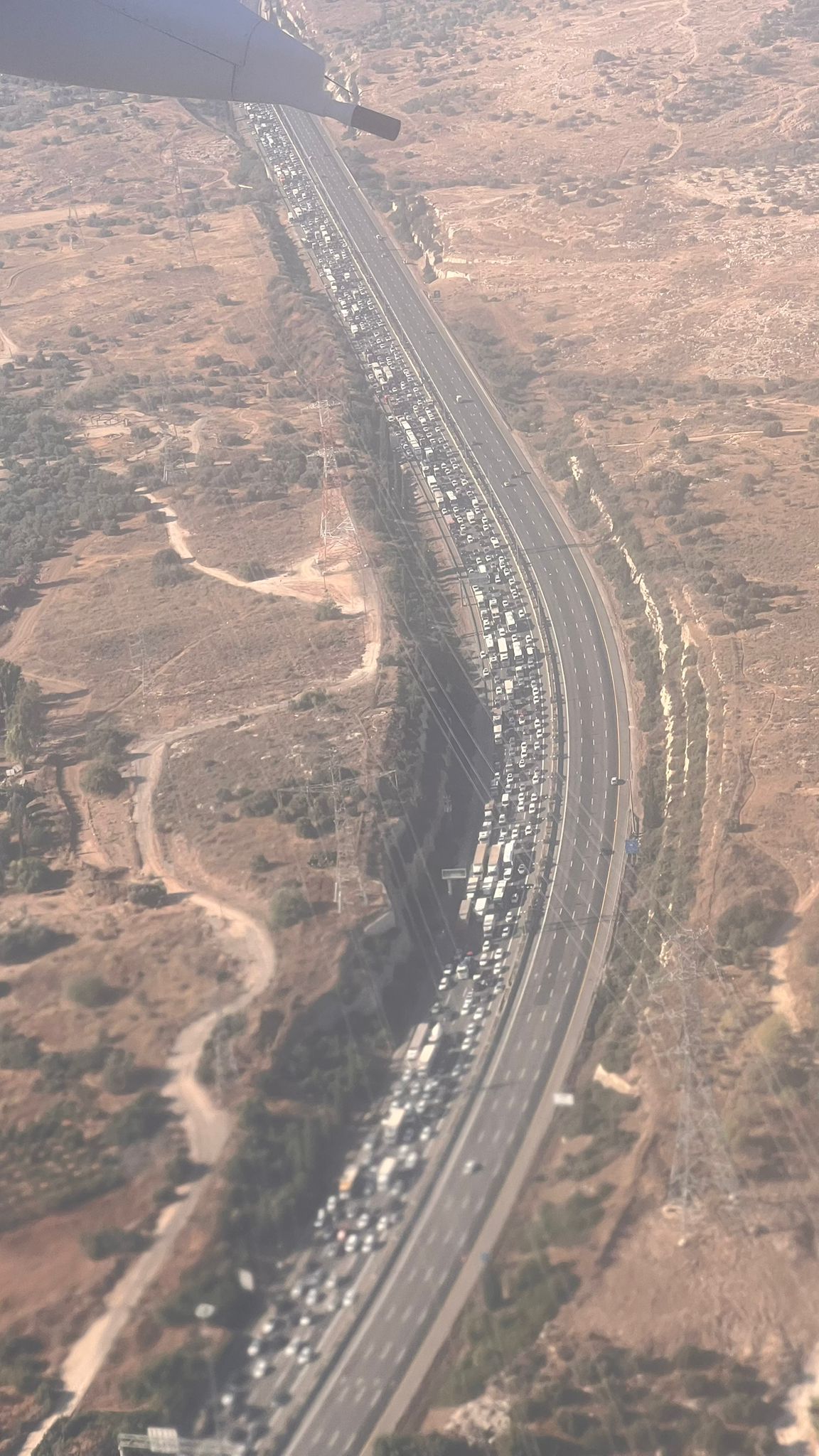 המחאה בצילום רחפן