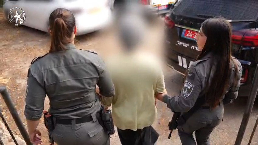 תיעוד מפעילות המעצרים ביבניאל, הבוקר