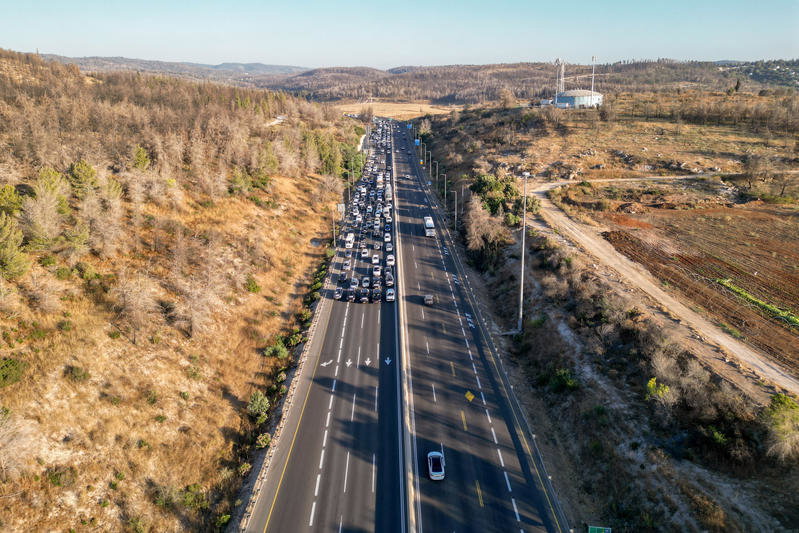 אלימות חסרת רסן הופעלה, קרוב לרבבת כלי רכב נעו בשיירות איטיות לכלא | המראות מ"מחאת הרכבים"