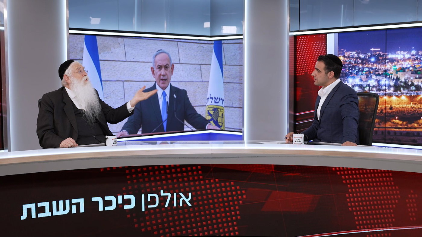 ח"כ מאיר פרוש בריאיון לישי כהן באולפן 'כיכר השבת'