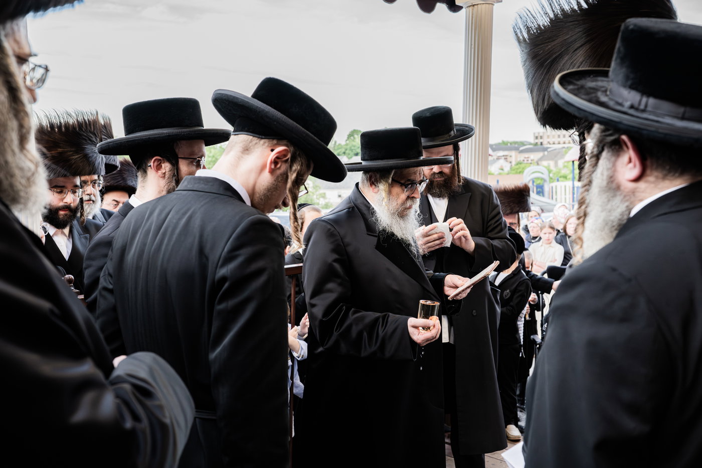 שמחת נישואי בת הרב חיים שלמה פישר