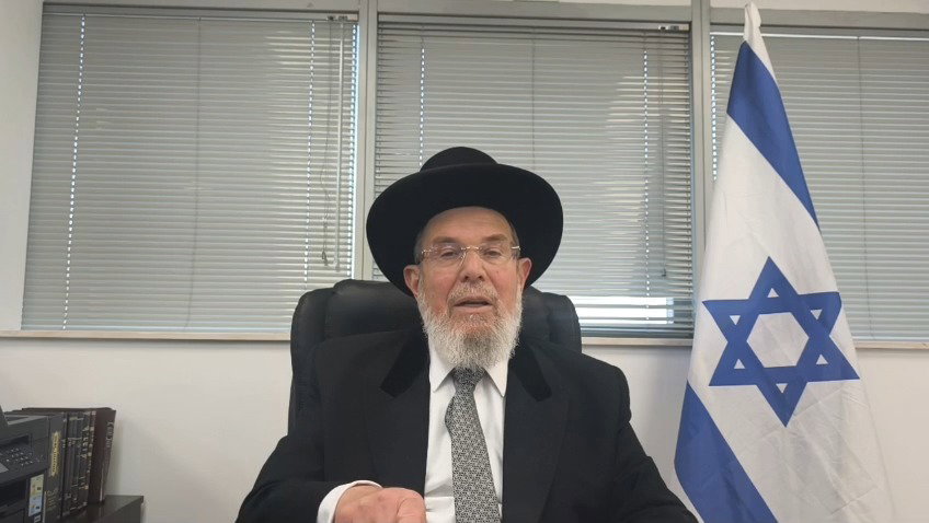 מבט על פרשת בלק עם הרב הראשי הגאון רבי קלמן בר