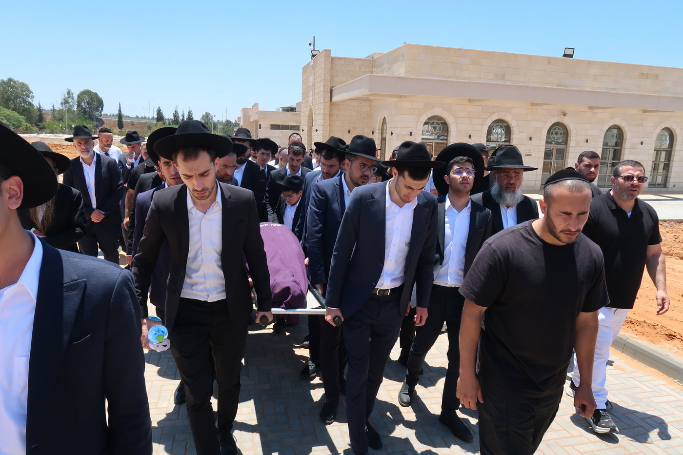 הלוויית הרבנית צרף ע"ה