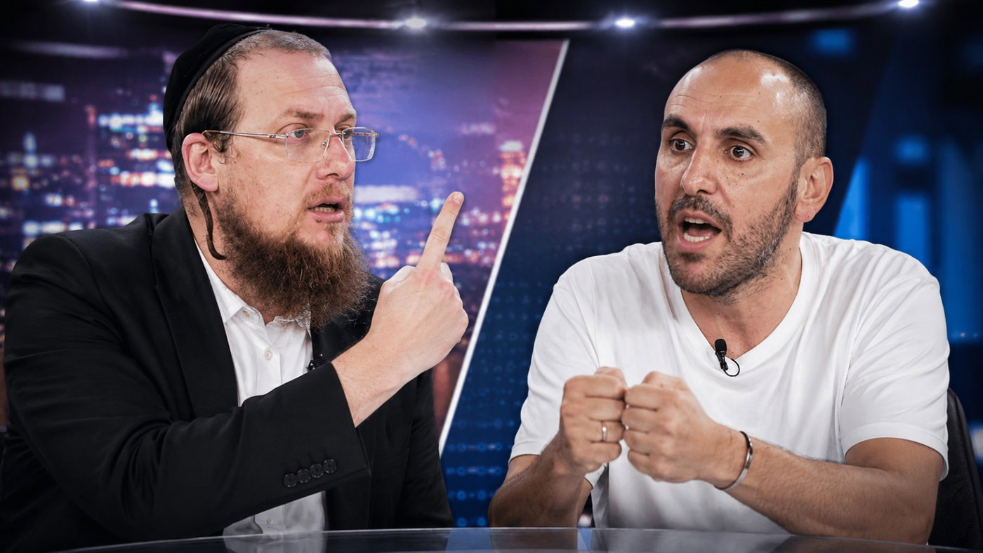 שלומי דמרי והרב גיא אלאלוף