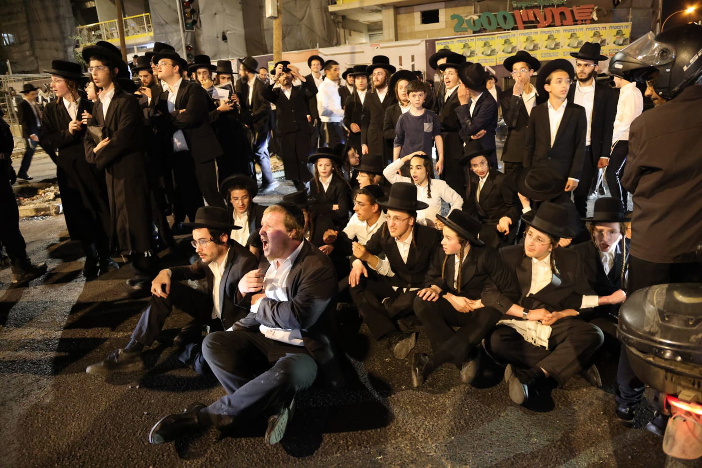 המהומות כעת בבר אילן