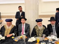 הגר"י יוסף והגרש"מ עמאר שבת בבני ברק