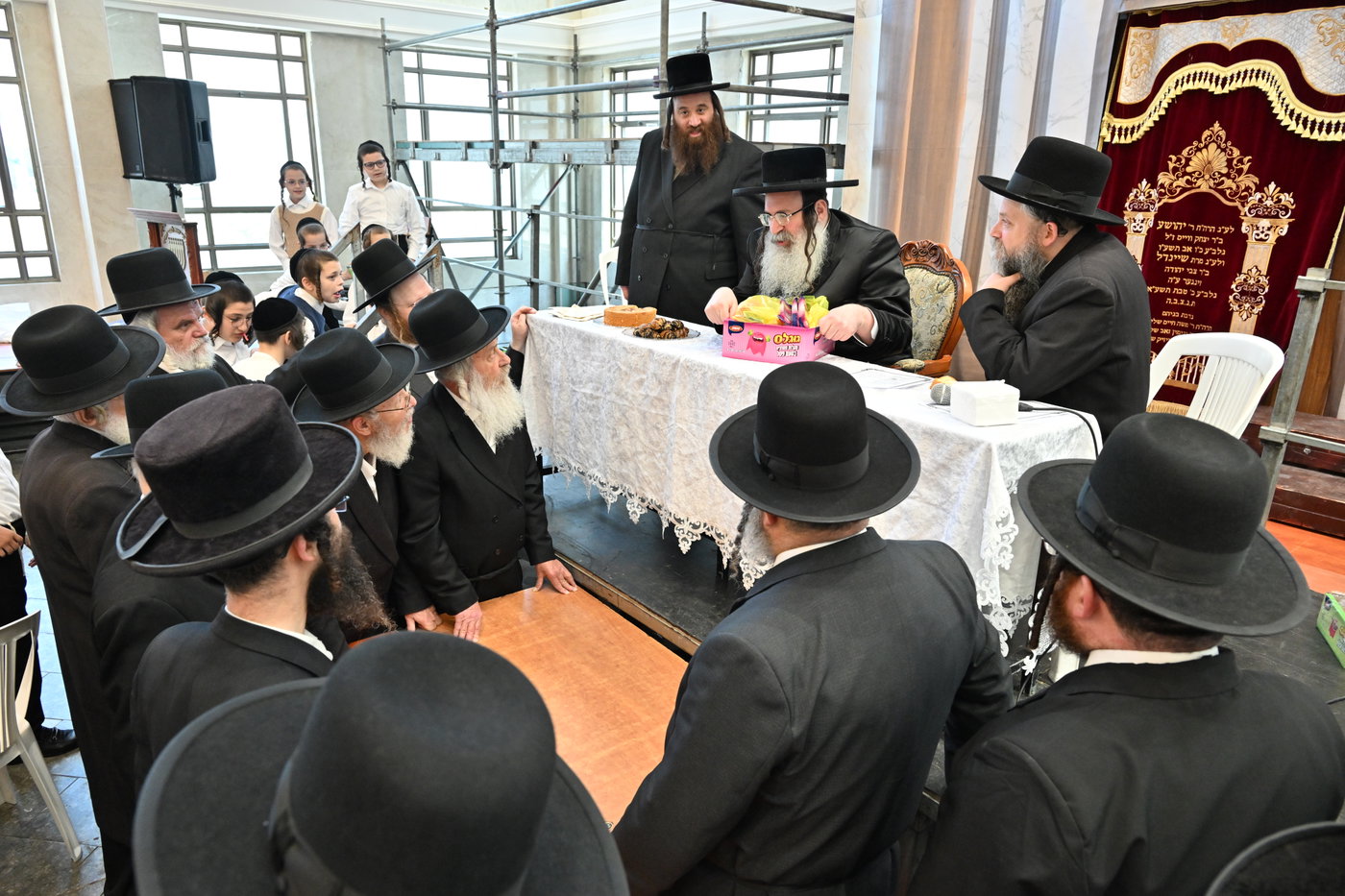 רבי שמעון זאב מייזליש בביקור בארץ