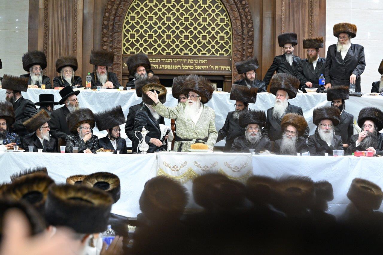 שבע ברכות אחרון והילולא קדישא בצאנז