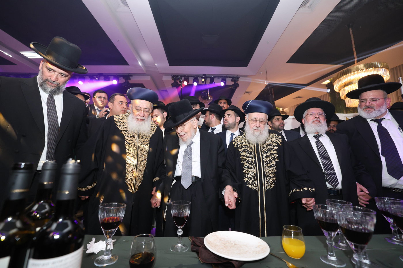 נישואי נכדתם המשותפת של הגר"י יוסף והגרש"מ עמאר