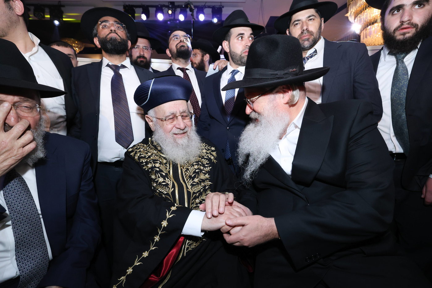 נישואי נכדתם המשותפת של הגר"י יוסף והגרש"מ עמאר