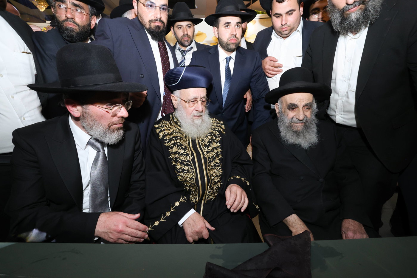 נישואי נכדתם המשותפת של הגר"י יוסף והגרש"מ עמאר