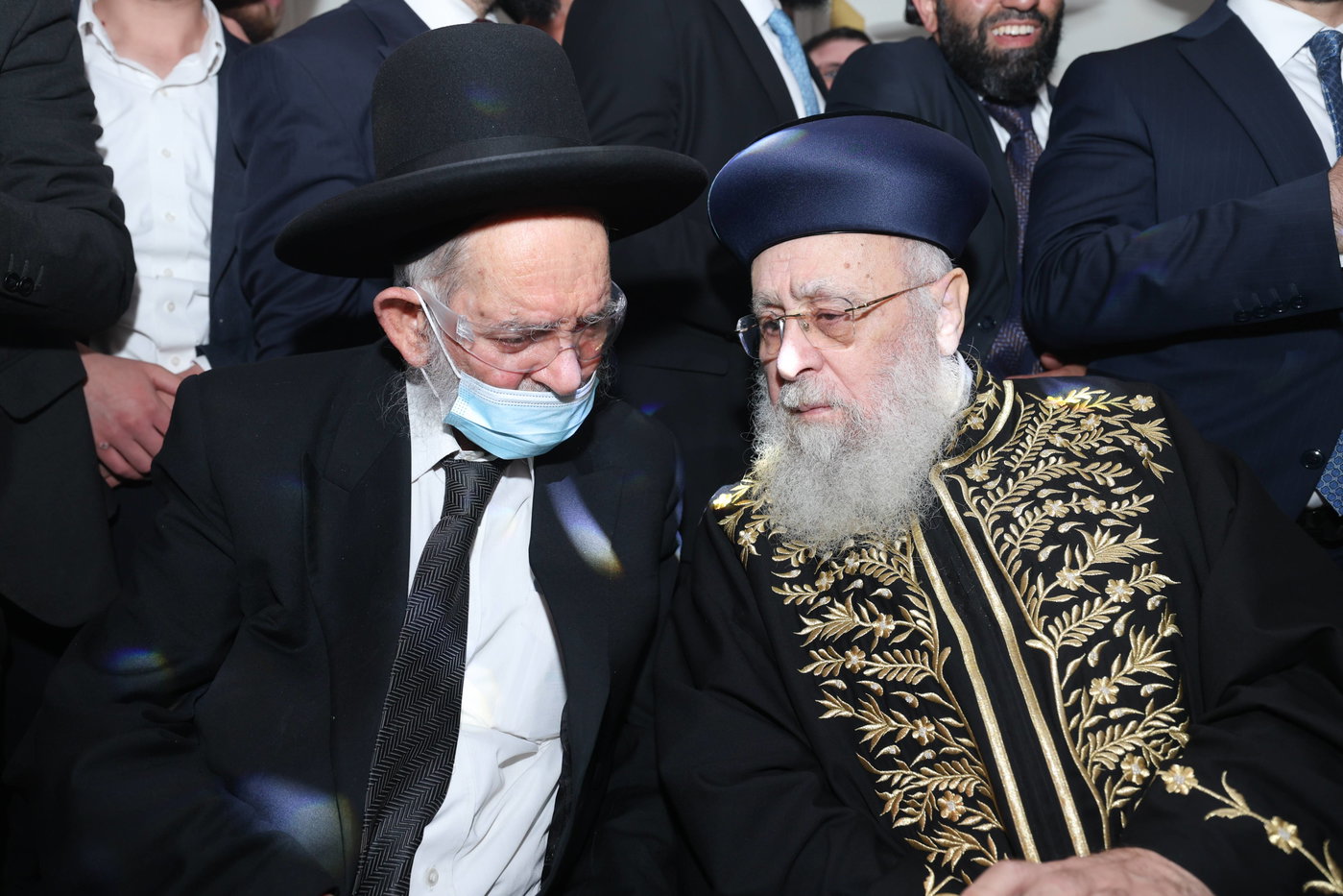 נישואי נכדתם המשותפת של הגר"י יוסף והגרש"מ עמאר