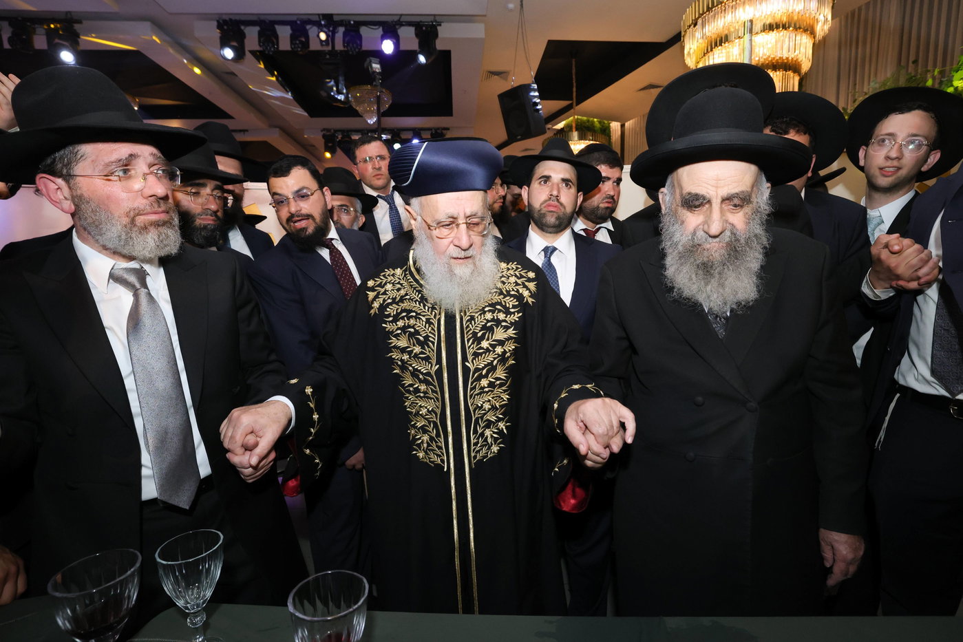 נישואי נכדתם המשותפת של הגר"י יוסף והגרש"מ עמאר