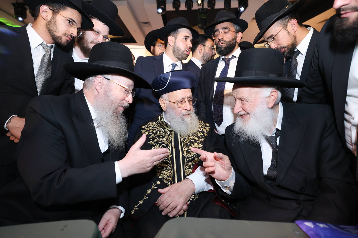 נישואי נכדתם המשותפת של הגר"י יוסף והגרש"מ עמאר
