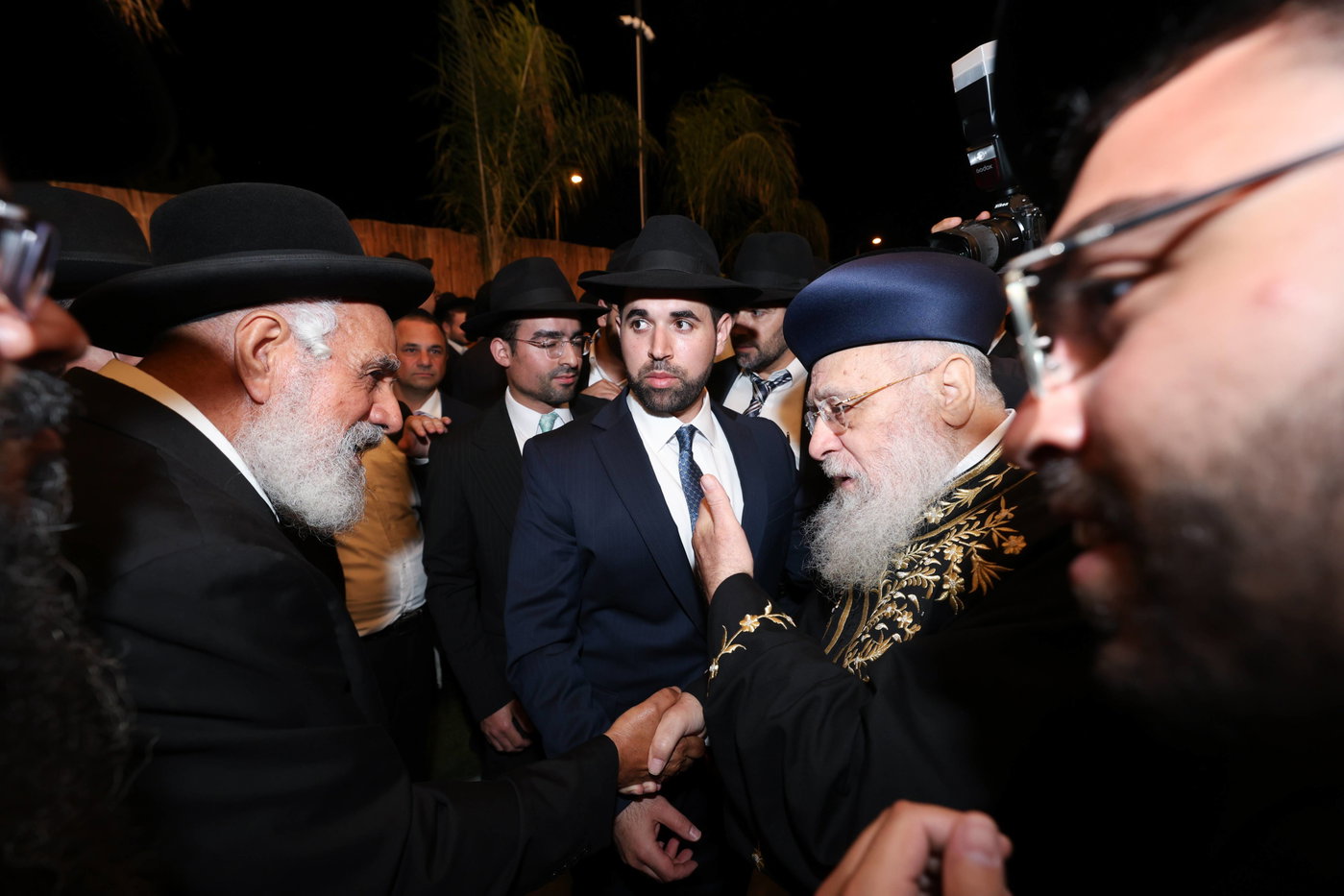 נישואי נכדתם המשותפת של הגר"י יוסף והגרש"מ עמאר