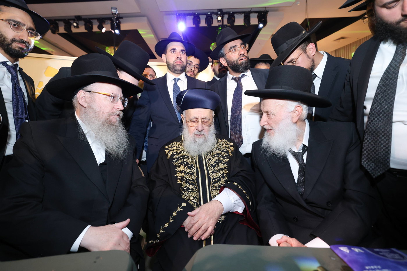 נישואי נכדתם המשותפת של הגר"י יוסף והגרש"מ עמאר
