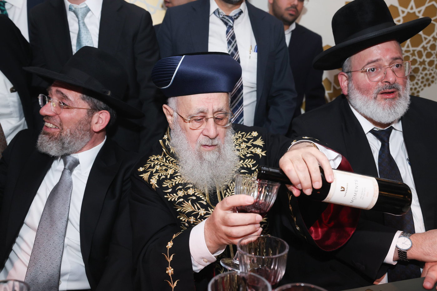 נישואי נכדתם המשותפת של הגר"י יוסף והגרש"מ עמאר