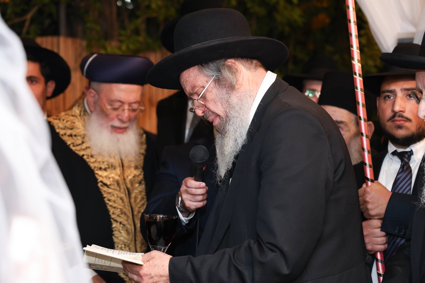 נישואי נכדתם המשותפת של הגר"י יוסף והגרש"מ עמאר
