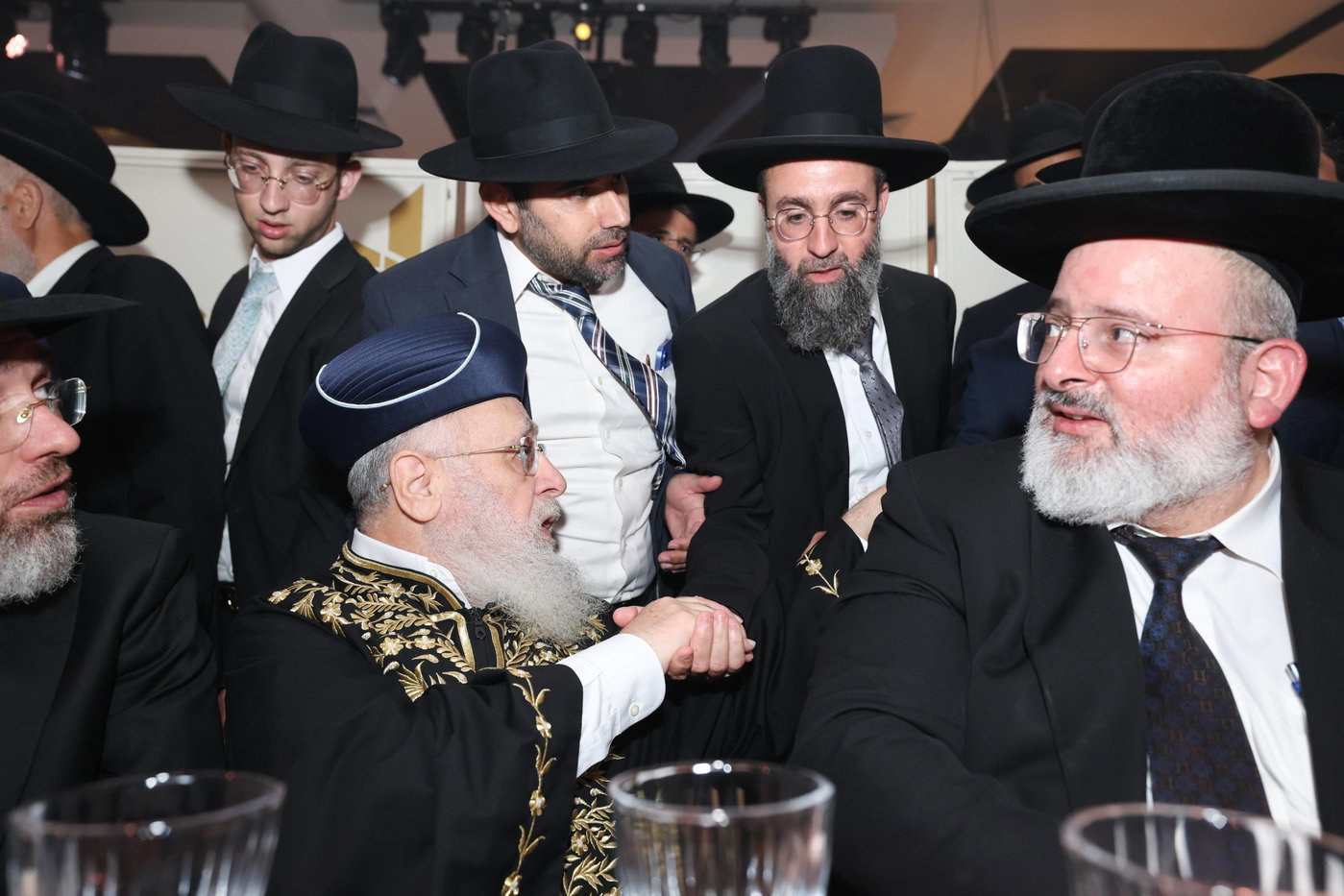 נישואי נכדתם המשותפת של הגר"י יוסף והגרש"מ עמאר