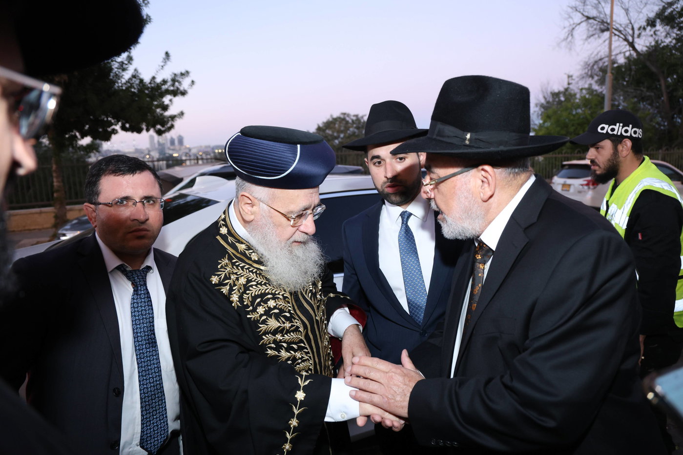 נישואי נכדתם המשותפת של הגר"י יוסף והגרש"מ עמאר