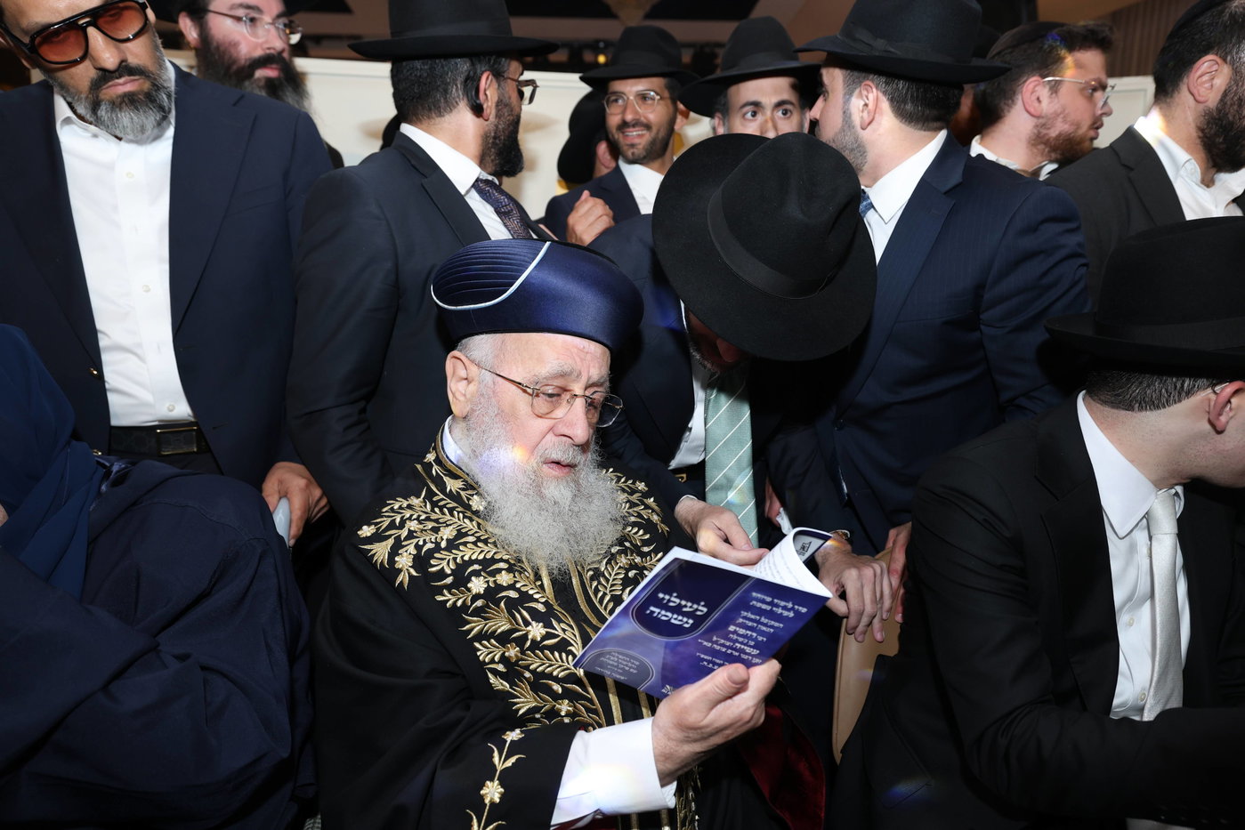 נישואי נכדתם המשותפת של הגר"י יוסף והגרש"מ עמאר