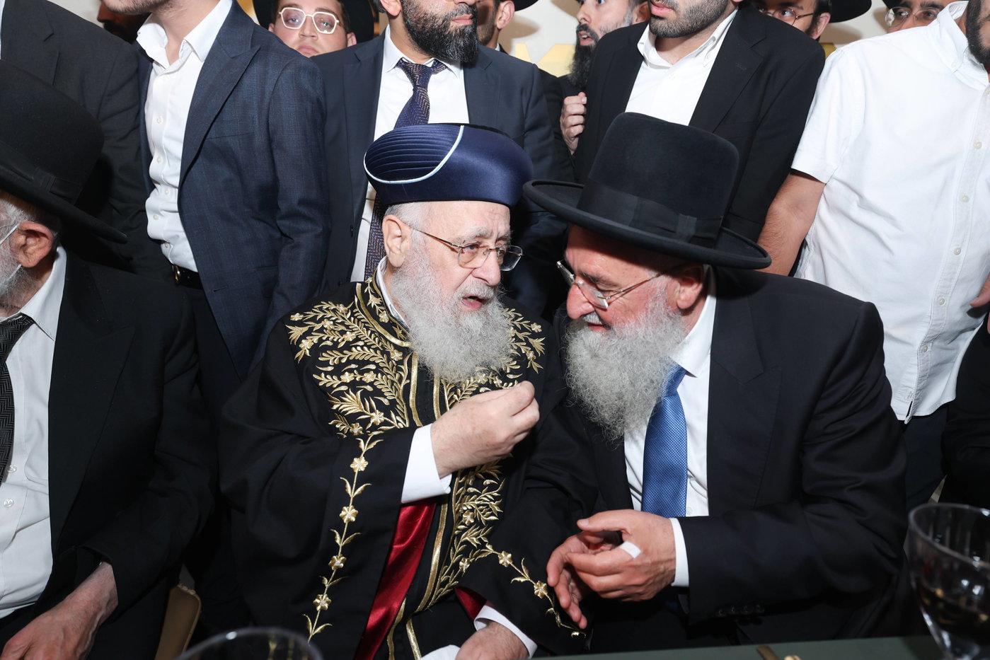 נישואי נכדתם המשותפת של הגר"י יוסף והגרש"מ עמאר