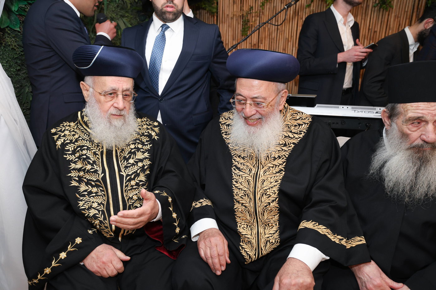 נישואי נכדתם המשותפת של הגר"י יוסף והגרש"מ עמאר