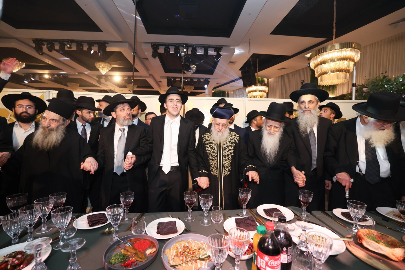 נישואי נכדתם המשותפת של הגר"י יוסף והגרש"מ עמאר