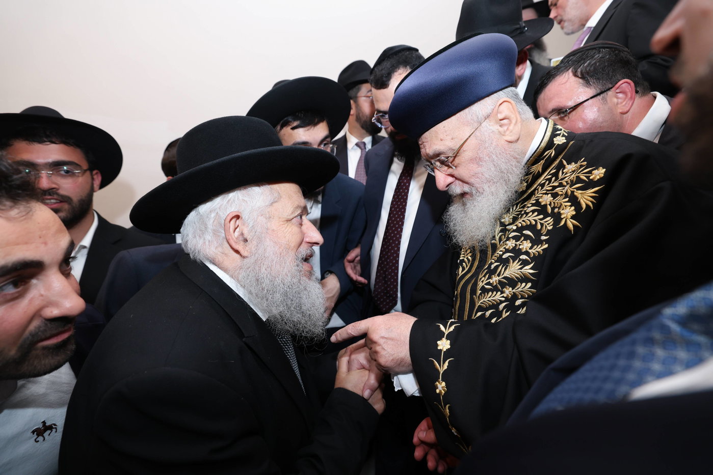 נישואי נכדתם המשותפת של הגר"י יוסף והגרש"מ עמאר