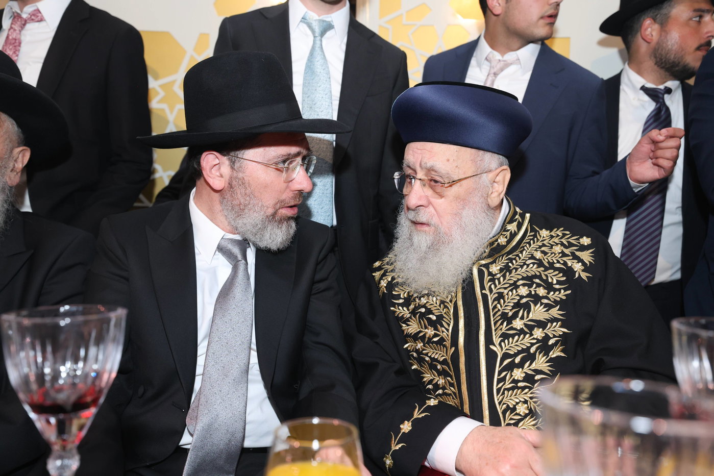 נישואי נכדתם המשותפת של הגר"י יוסף והגרש"מ עמאר