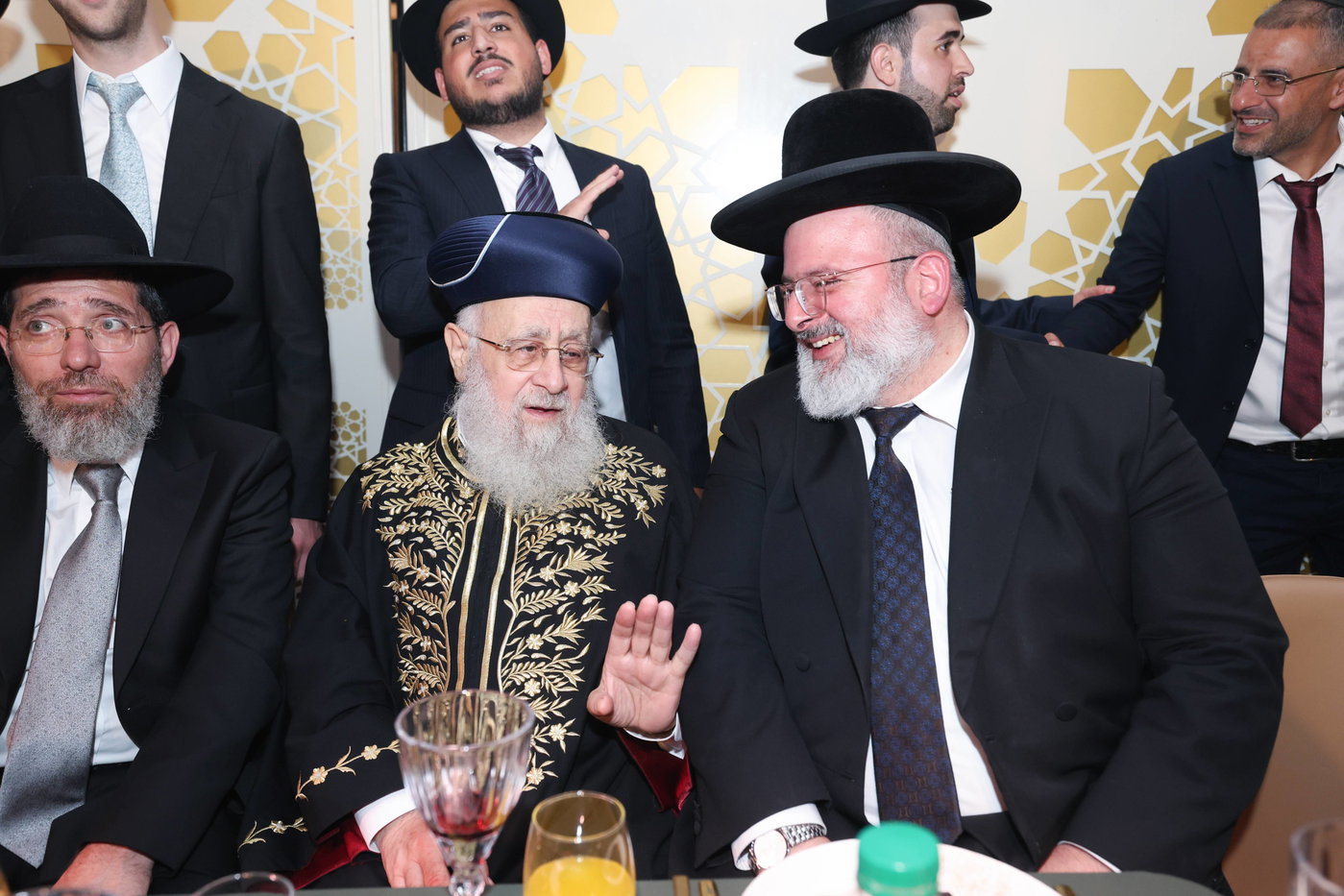 נישואי נכדתם המשותפת של הגר"י יוסף והגרש"מ עמאר