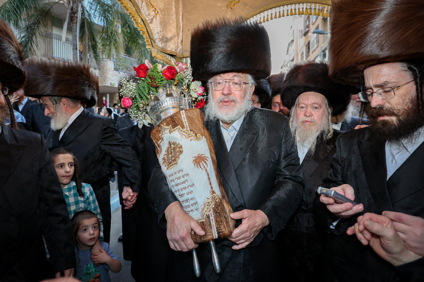 רבי שמעון זאב מייזליש בביקור בארץ