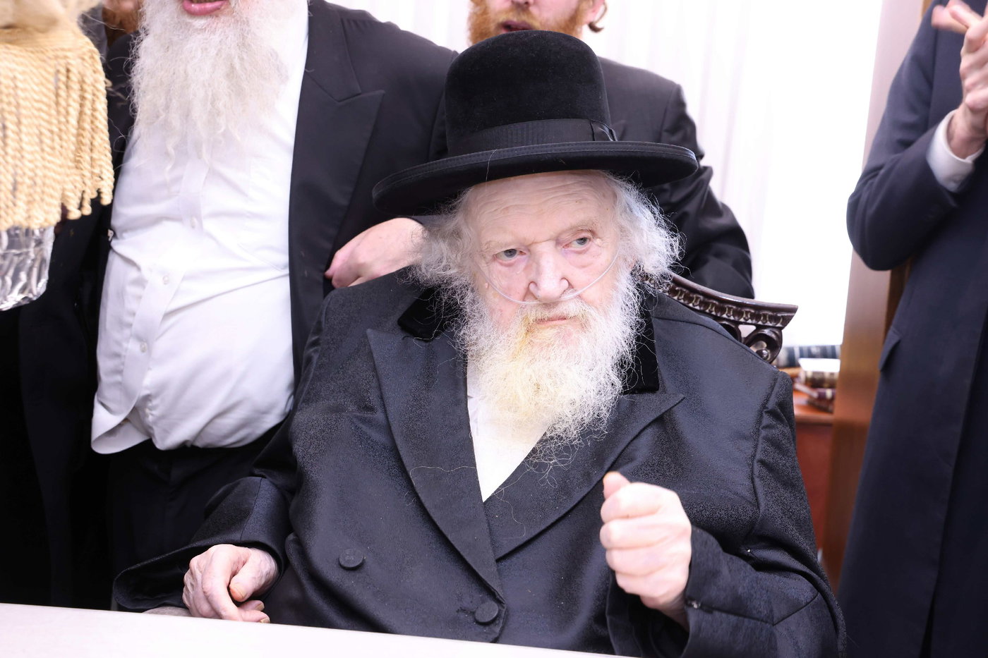 הגר"מ שטרנבוך במעמד 'ראשית הגז'