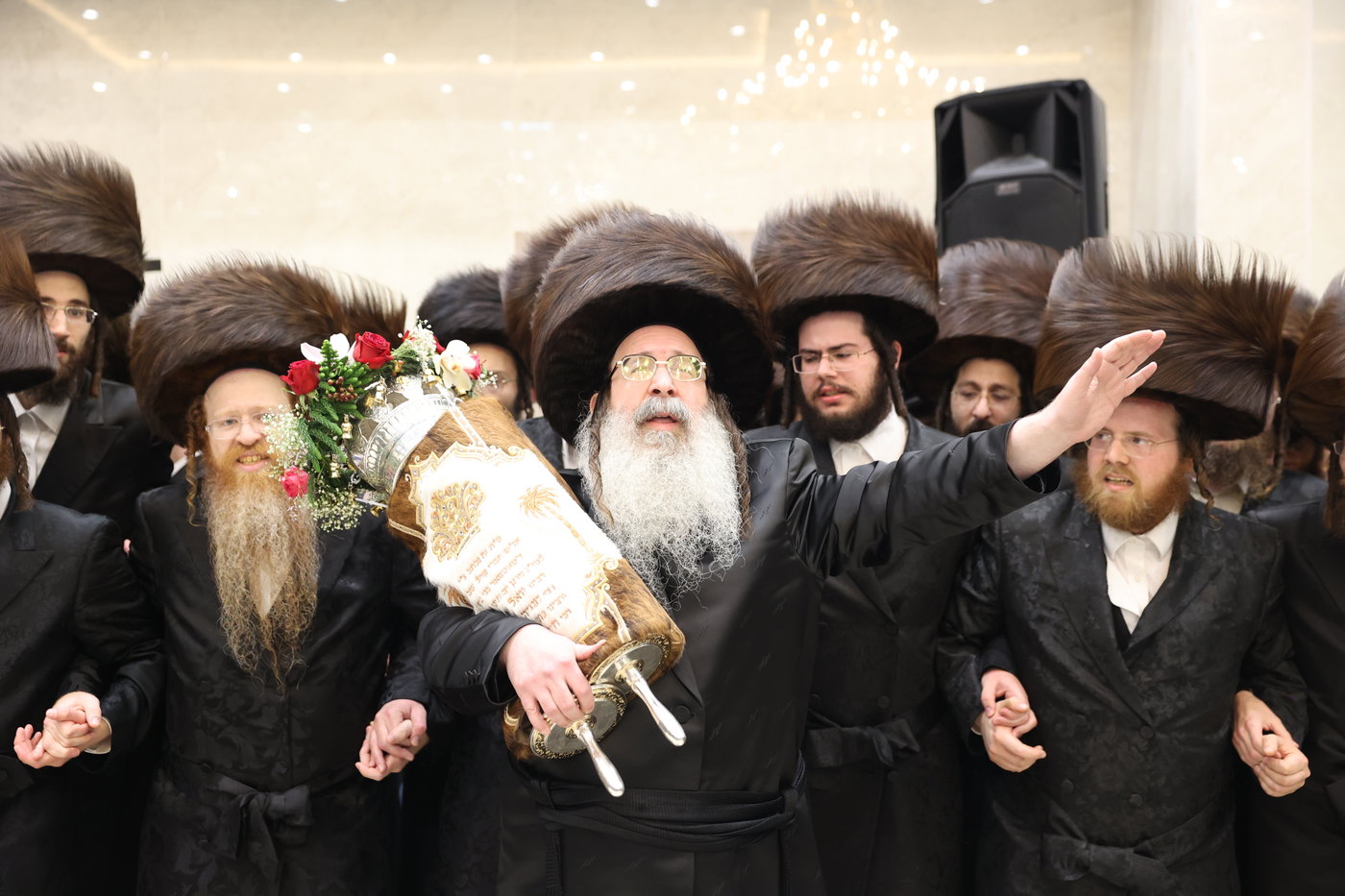 רבי שמעון זאב מייזליש בביקור בארץ