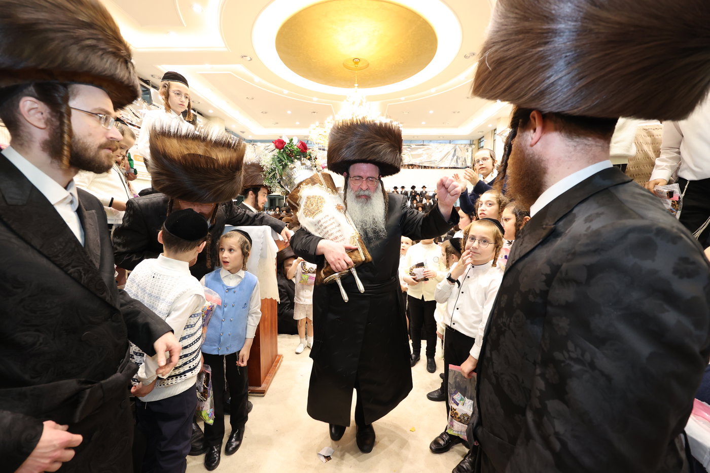 רבי שמעון זאב מייזליש בביקור בארץ