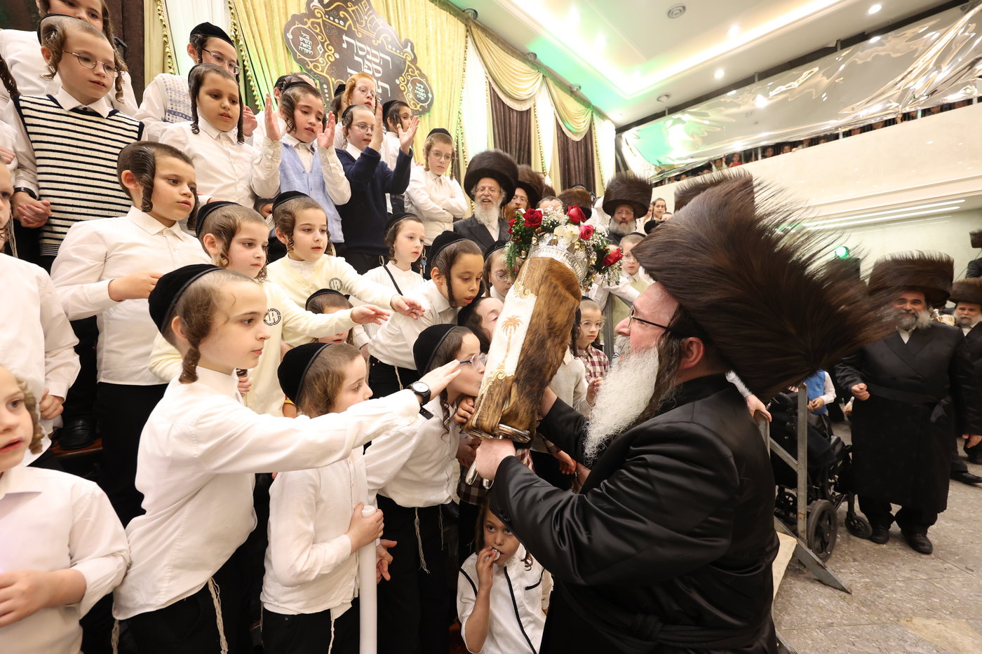 רבי שמעון זאב מייזליש בביקור בארץ