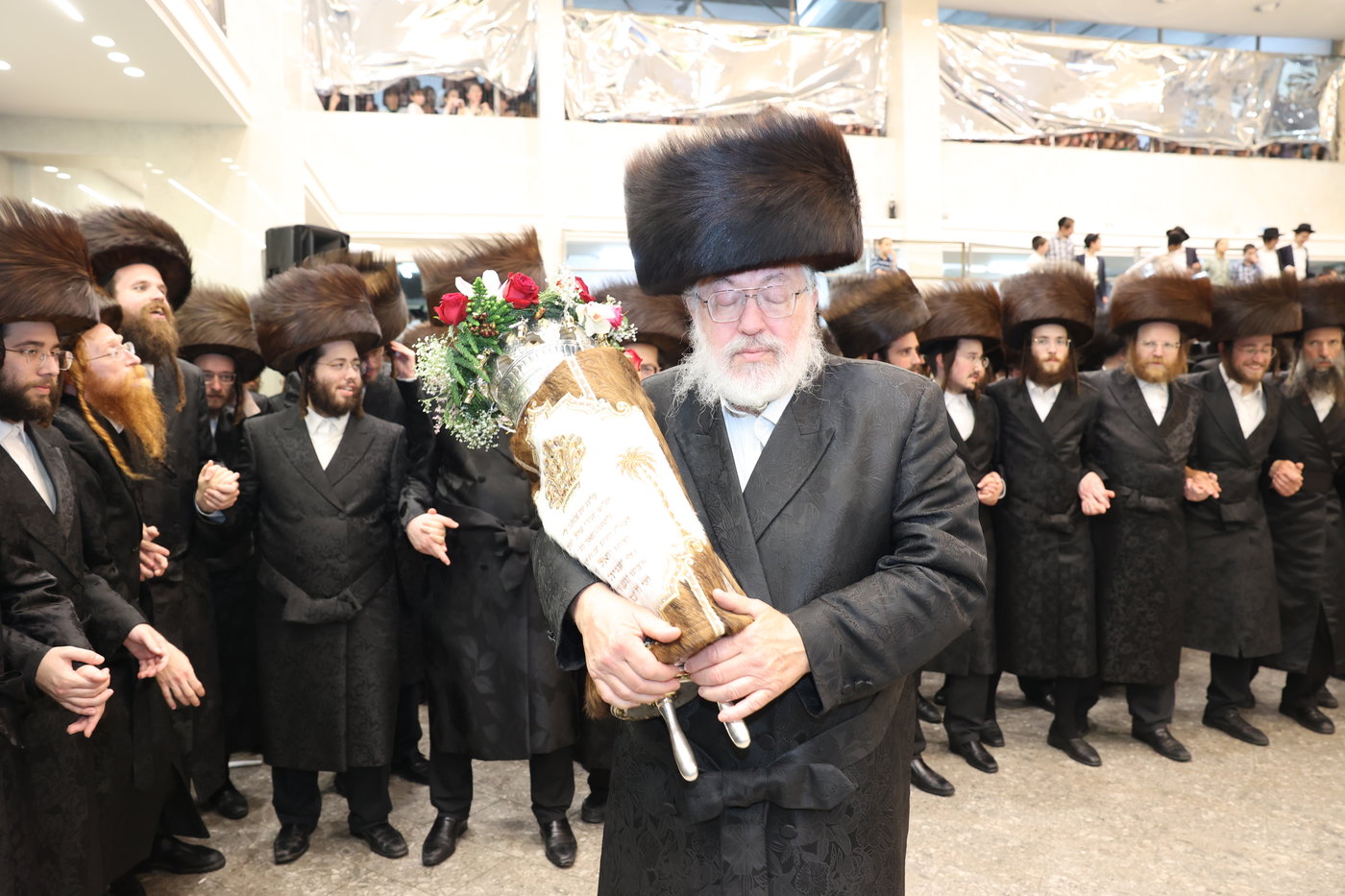 רבי שמעון זאב מייזליש בביקור בארץ
