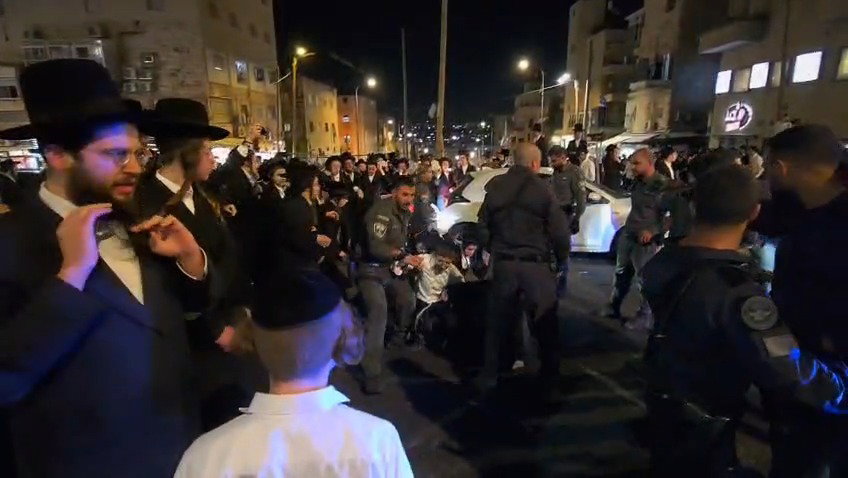 המשטרה פועלת בבר אילן