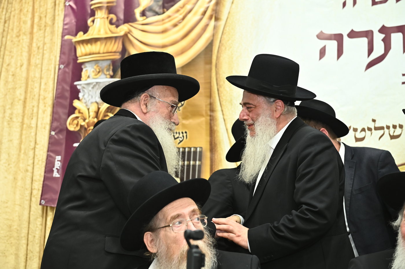 מעמד הכתרת רבי אליעזר רוט