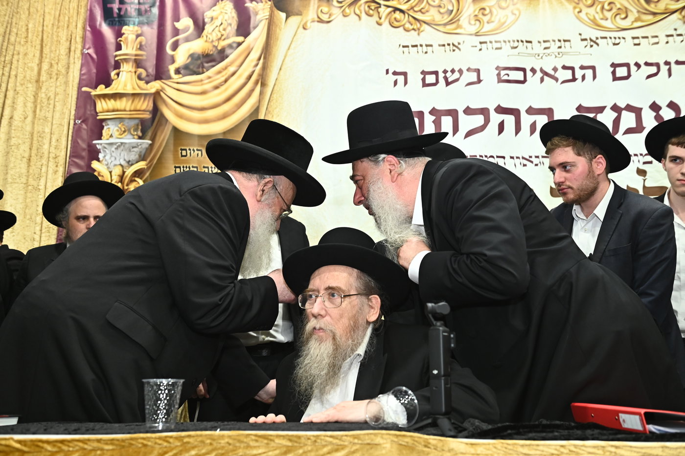 מעמד הכתרת רבי אליעזר רוט