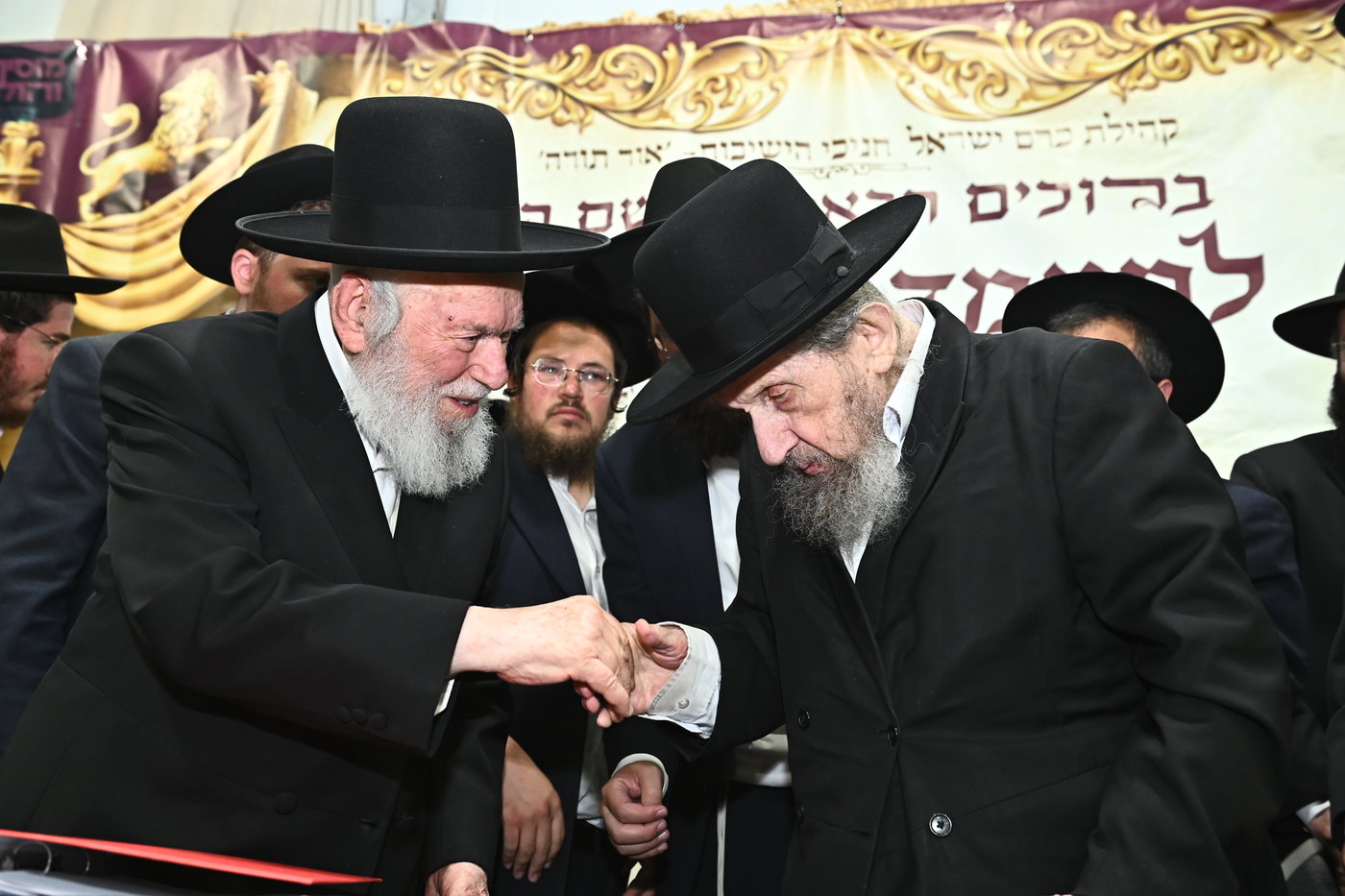 מעמד הכתרת רבי אליעזר רוט