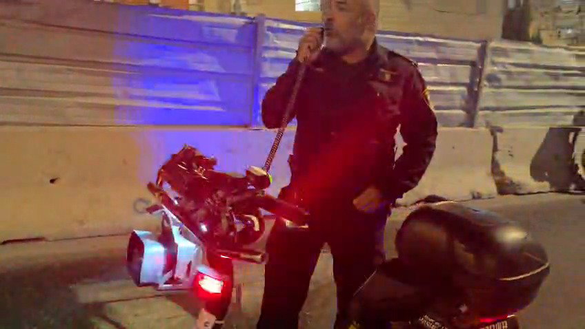 המשטרה פועלת בבר אילן