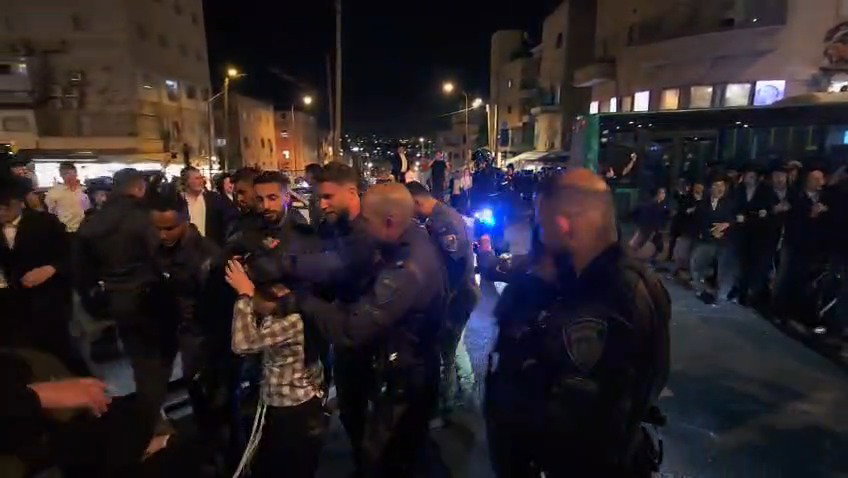 המשטרה פועלת בבר אילן