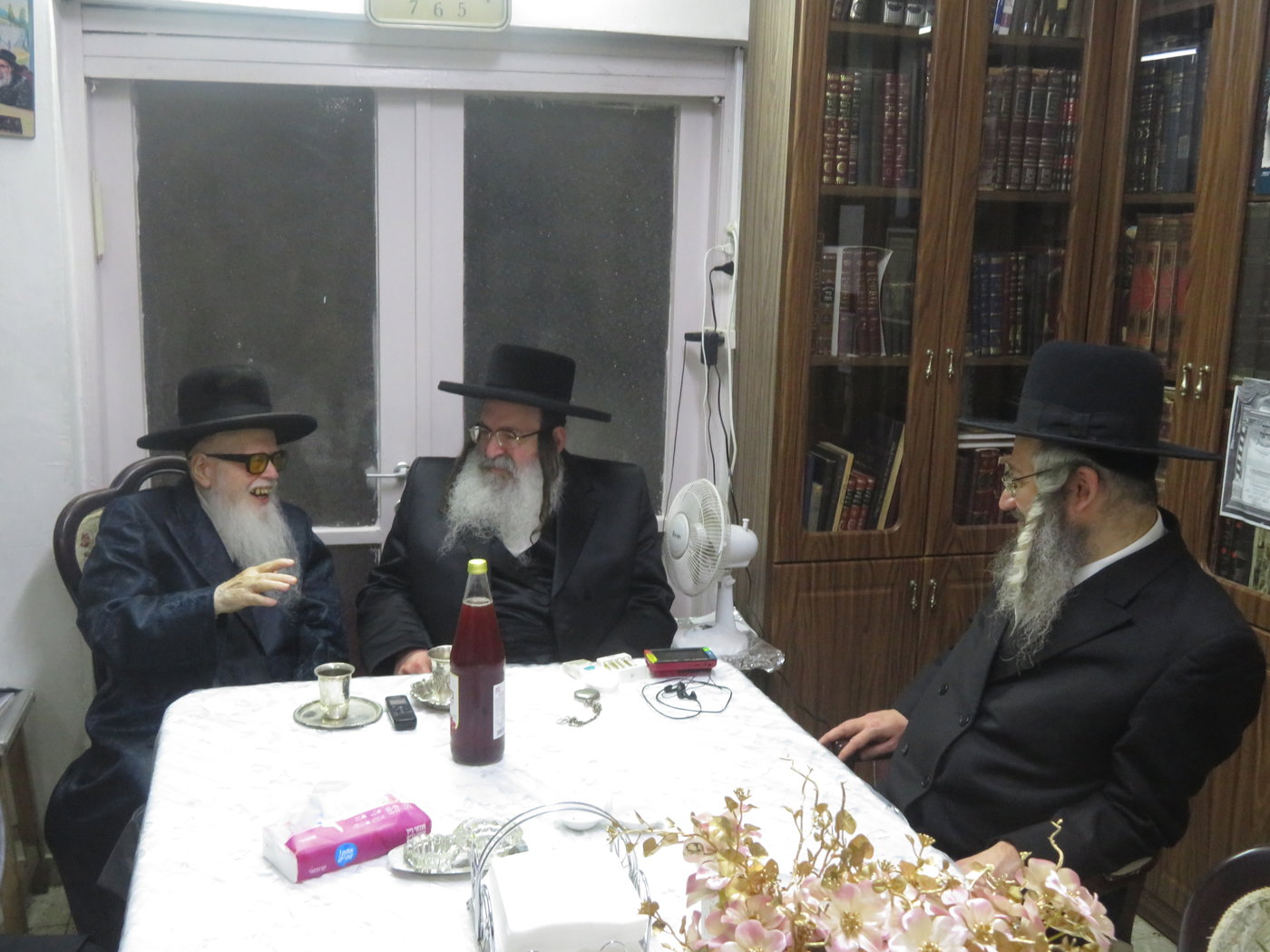 רבי שמעון זאב מייזליש בביקור בארץ