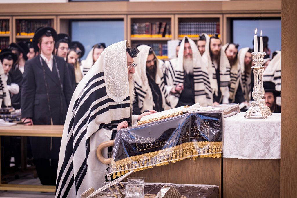 הילולא קדישא בצאנז קלויזנבורג